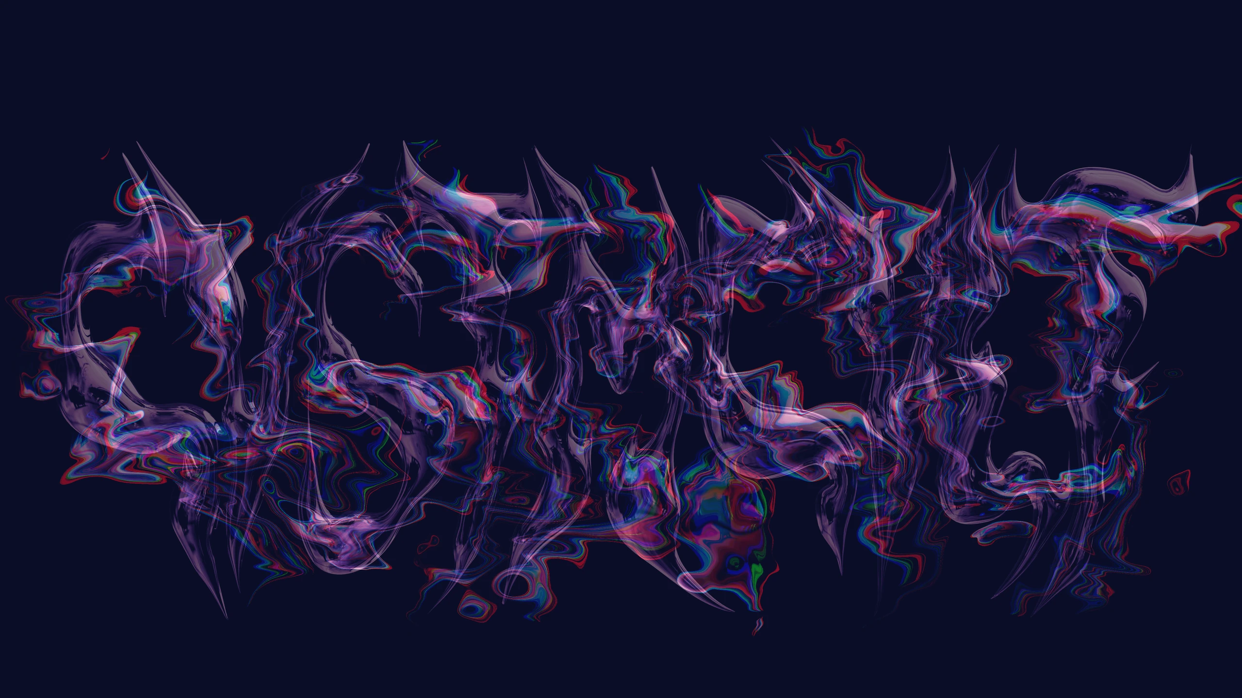 Curves + Gradient Map + Domain Warp