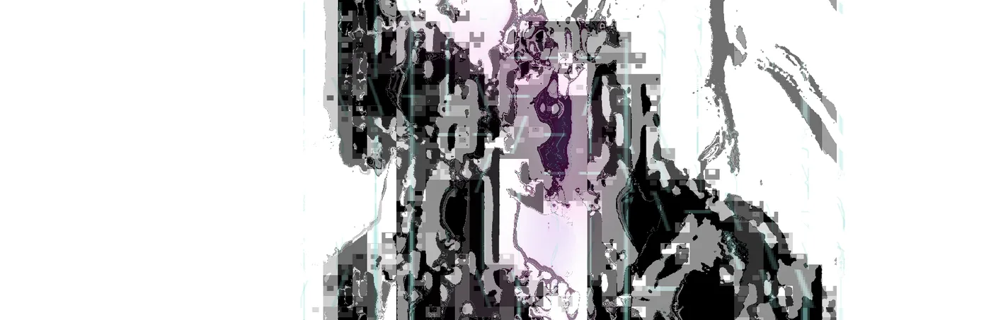 Roll — Half-Block + Physarum + ASCII + Displace