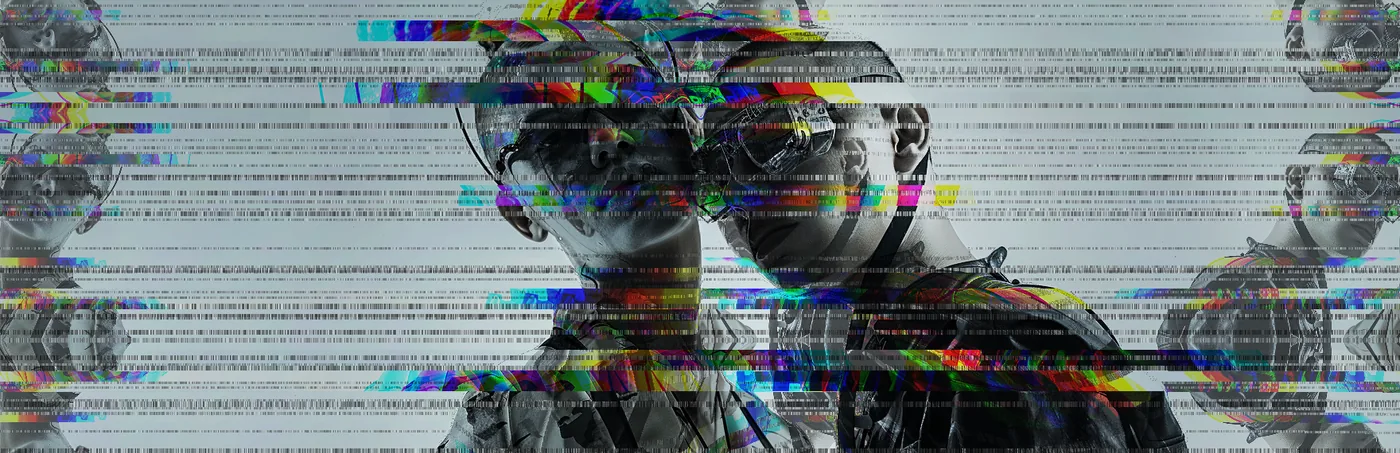 Roll — Scan Glitch + Box Art + Depth Zoom
