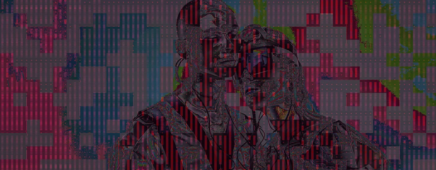 Roll — Databend + Solarize + Scanlines + Box Art