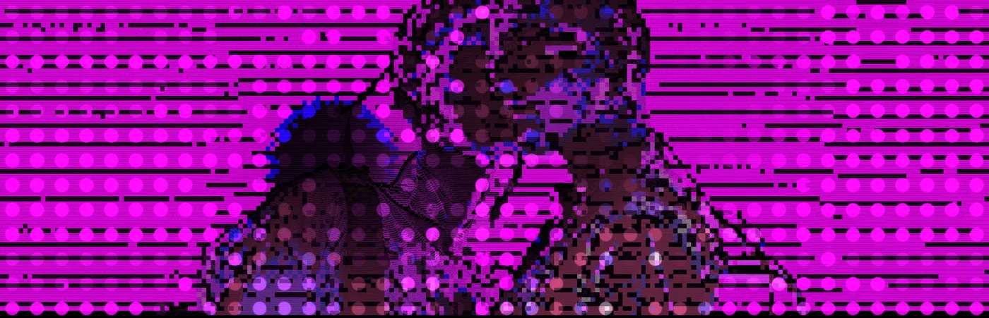 Roll — Scan Processor + Star Flare + Kaleidoscope + Dither + Display