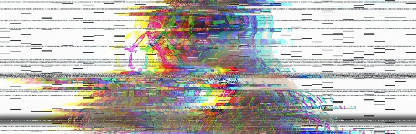 Roll — Databend + Scan Glitch + Signal Break + Depth Fog + Image as Audio