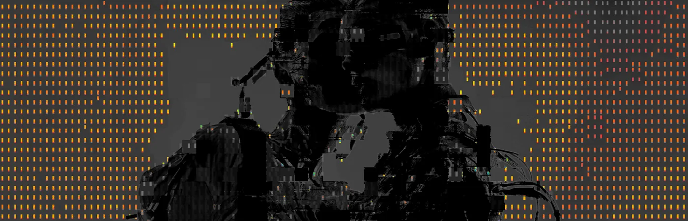 Roll — Databend + Signal Break + Block Mosaic + Gradient Map