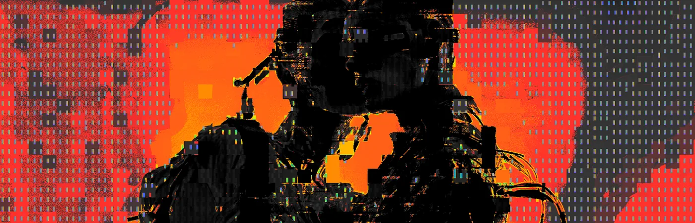 Roll — Databend + Signal Break + Block Mosaic + Gradient Map