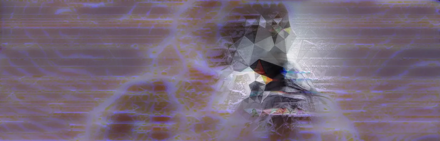 Roll — Scan Glitch + Half-Block + Drift Smear + Wireframe + Reskin + Melt