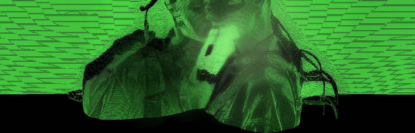 Roll — Scan Processor + Freelens + Glow + Metaball